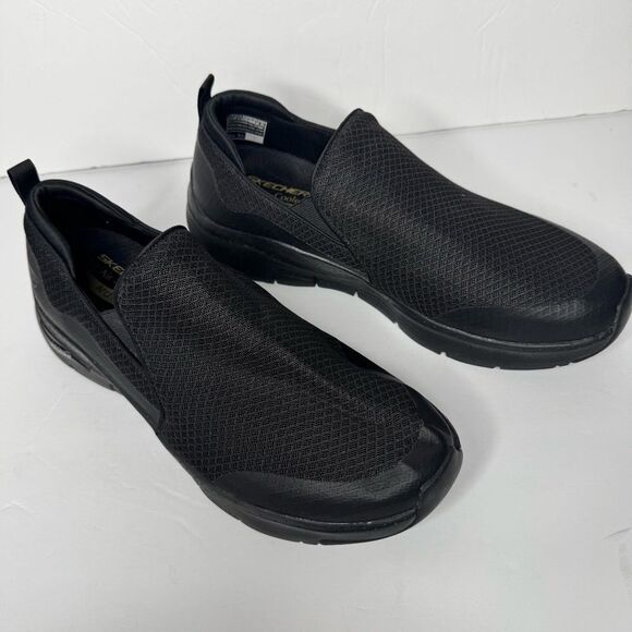 Skechers Arch Fit - Banlin black loafers size 11 main image 6